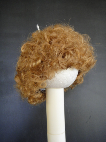 PERRUQUE POUR POUPÉE ancienne JUMEAU 100% Cheveux T 10 ( 33 cm -13"HC