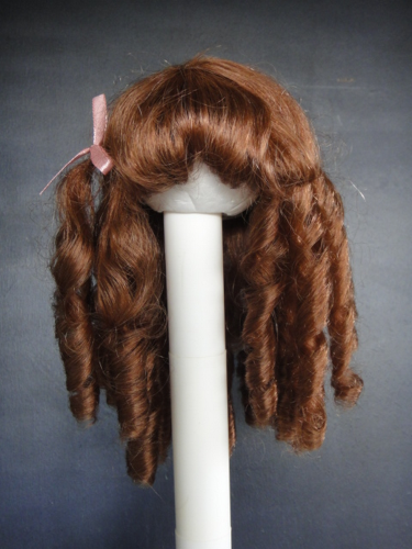 Perruque Cheveux Naturels Pour Poupée, Taille 9 (32 Cm), Fabrication Française