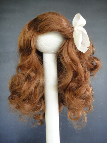 Perruque Pour Poupée Ancienne En Vrais Cheveux - 31.5 Cm - Restauration Poupée