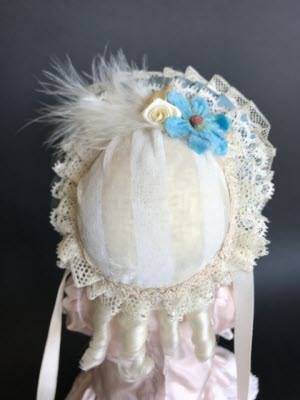 AUTHENTIQUE CHAPEAU FEUTRE Bleu G. Languereau Bleuette circa 1935/36 EUR 110,00 - FR